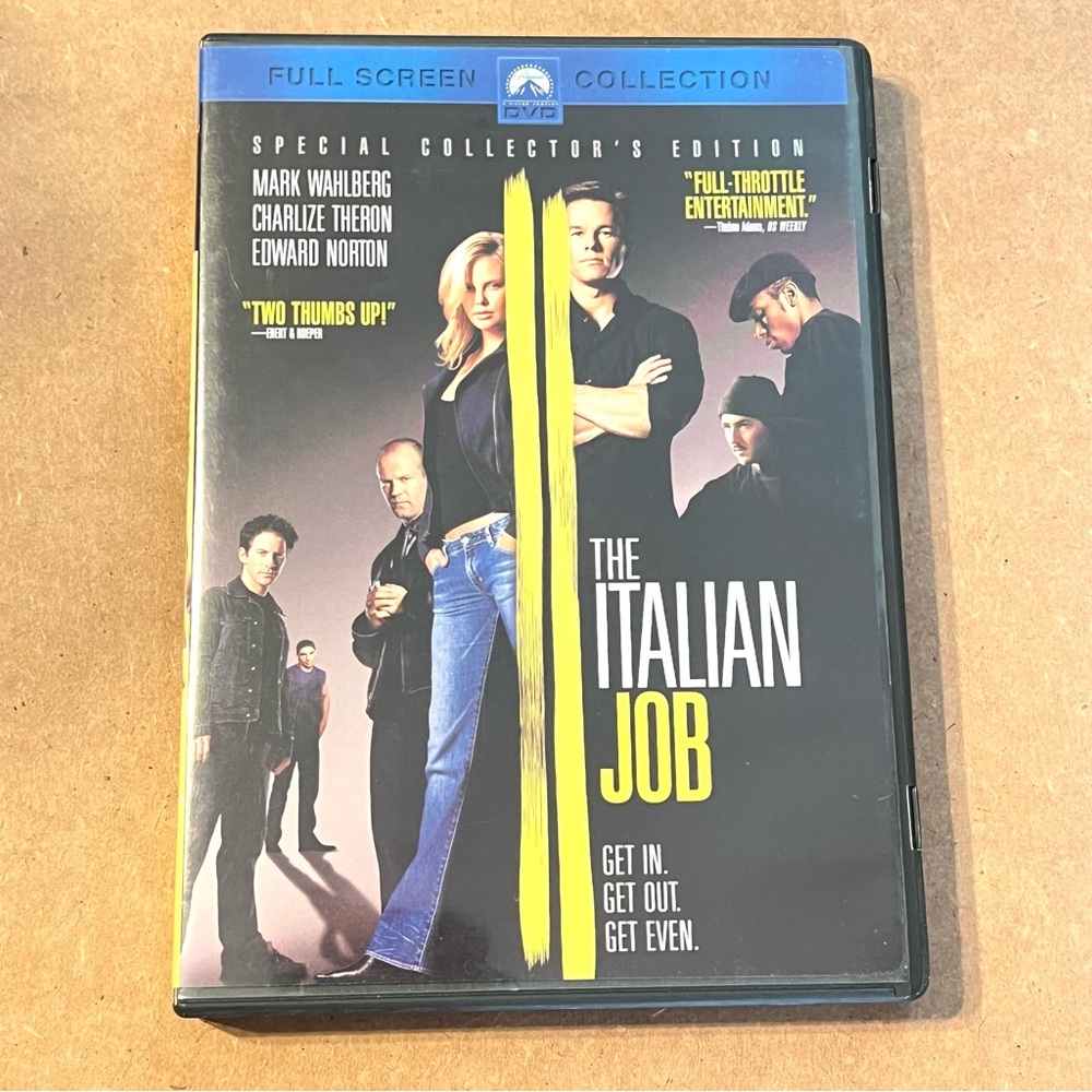 DVD Movie - The Italian Job - Fullscreen‎ Special Collector's Edition
